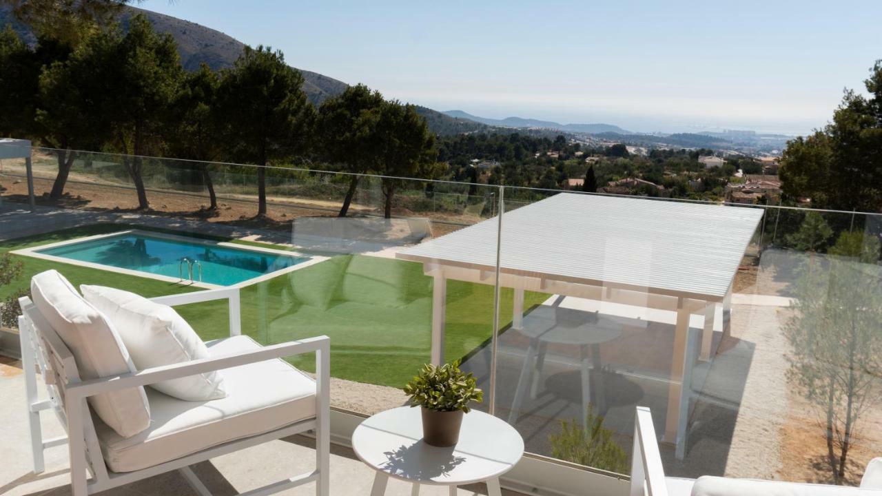 Nature Suites Puig Campana By Ar Hotels & Resorts فينيسترات المظهر الخارجي الصورة